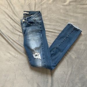 Rancan Denim Skinny Jeans, Size 24